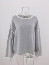 Winter Sweater round Neck Sweater Loose plus Size Women Sweater Women