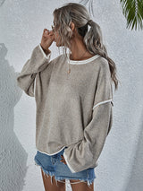 Winter Sweater round Neck Sweater Loose plus Size Women Sweater Women