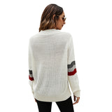 Loose Pullover Sweater Clothing Loose round Neck Long Sleeve Knitted Sweater